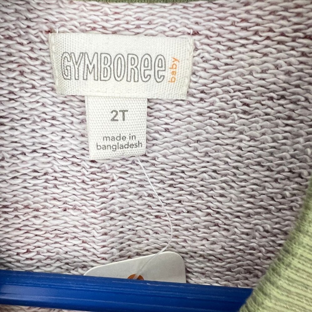 Gymboree Baby Boys Multi Color crewneck  Sweatshirt Top NWT 2018 Size 2T - Picture 3 of 4